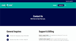 Desktop Screenshot of mdcdot.com